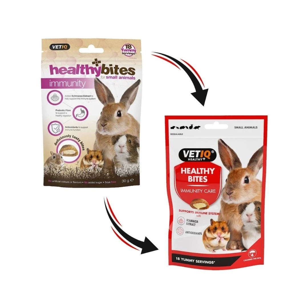 VetIQ - Healthy Bites - Immunity Care For Small Animals - 30g