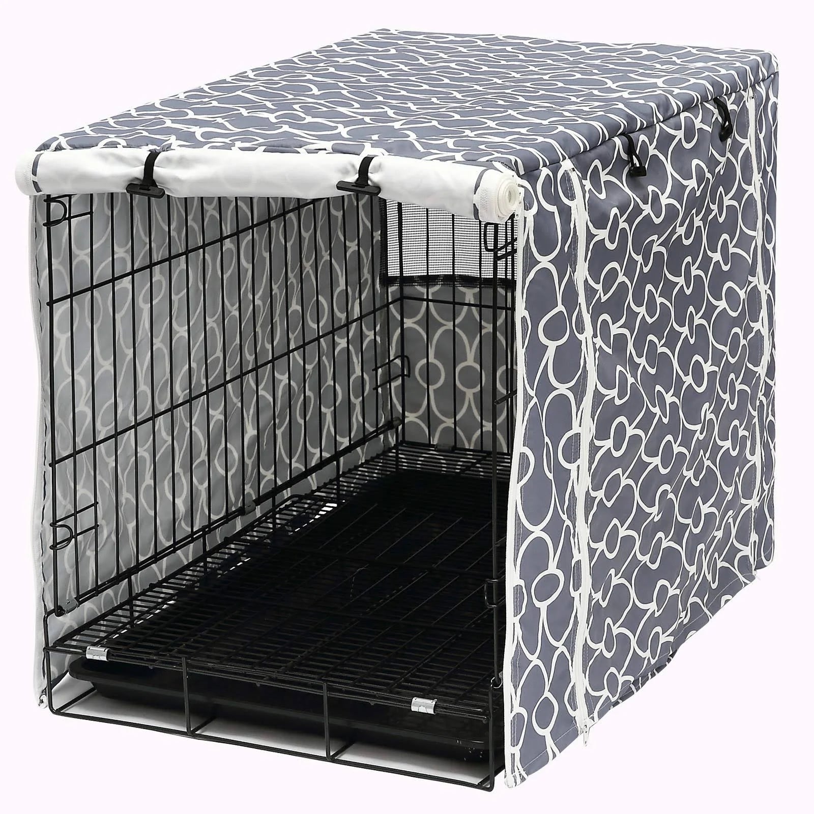 Dog Crate Cover Durable Polyester Pet Kennel Cover Universal Fit For Wire Dog ...