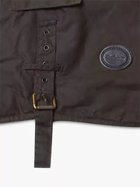 Barbour Olive Wax Dog Coat