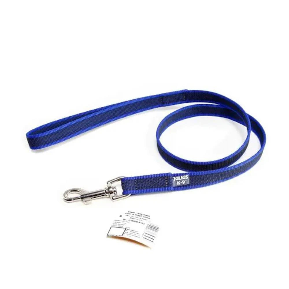 JULIUS-K9 20mm Color & Grey Super Grip Dog Lead