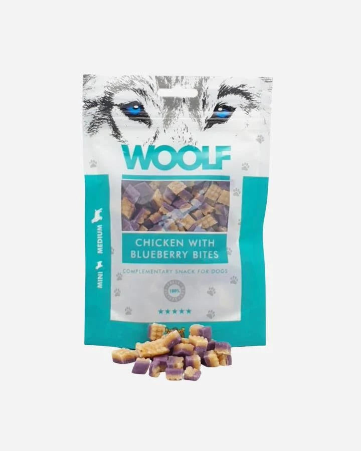 Woolf Chicken with Blueberry Bites 100g