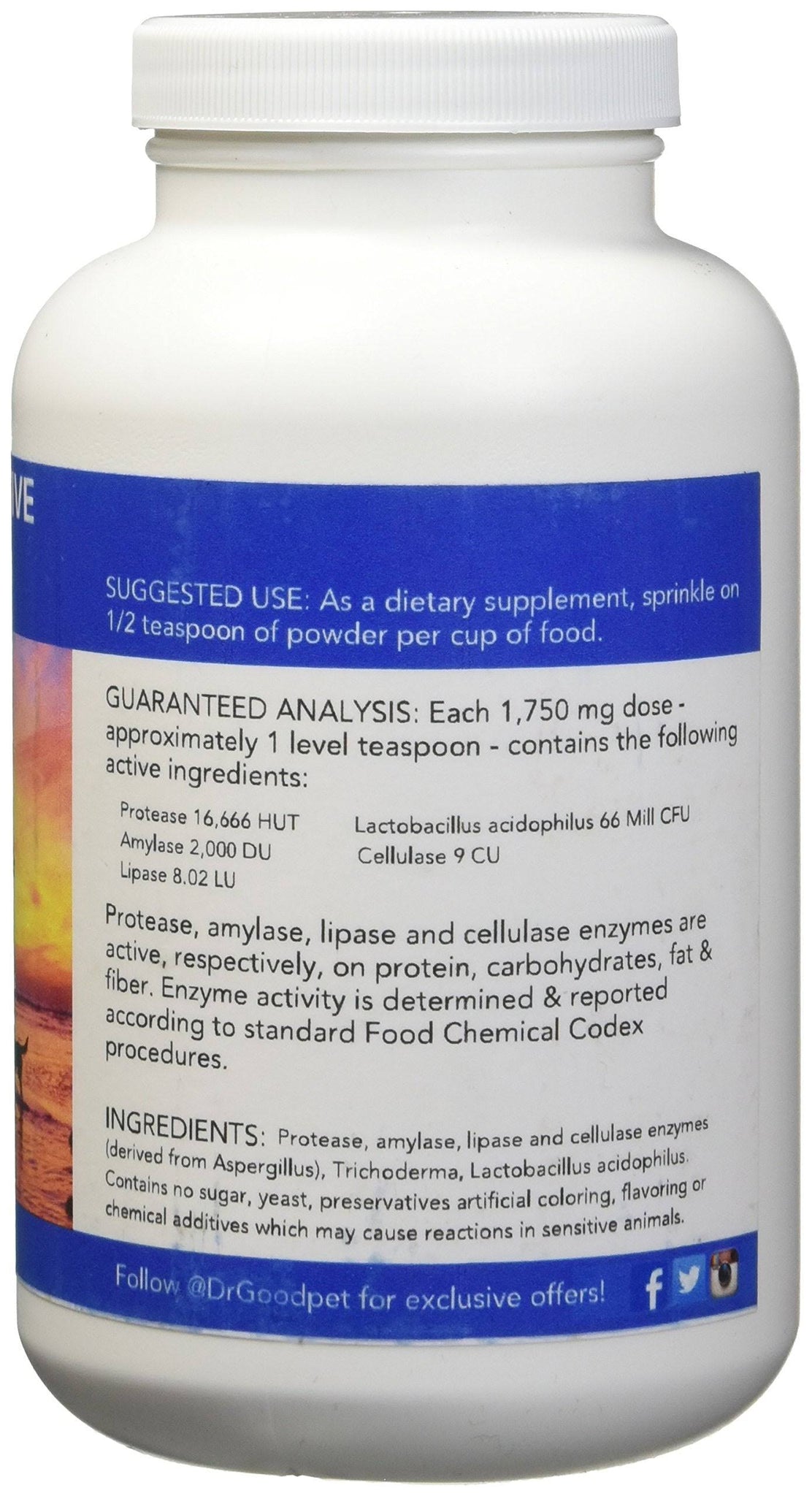 Dr. Goodpet Canine Formula Digestive Enzymes 7 Oz