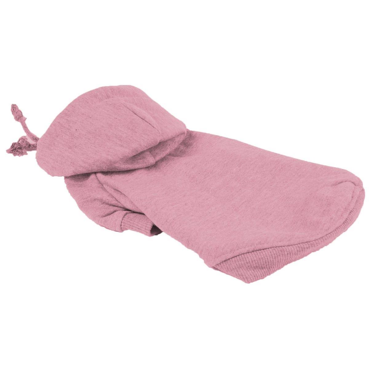 Pet Life Fashion Plush Cotton Pet Hoodie Sweater - Orange - Size Small