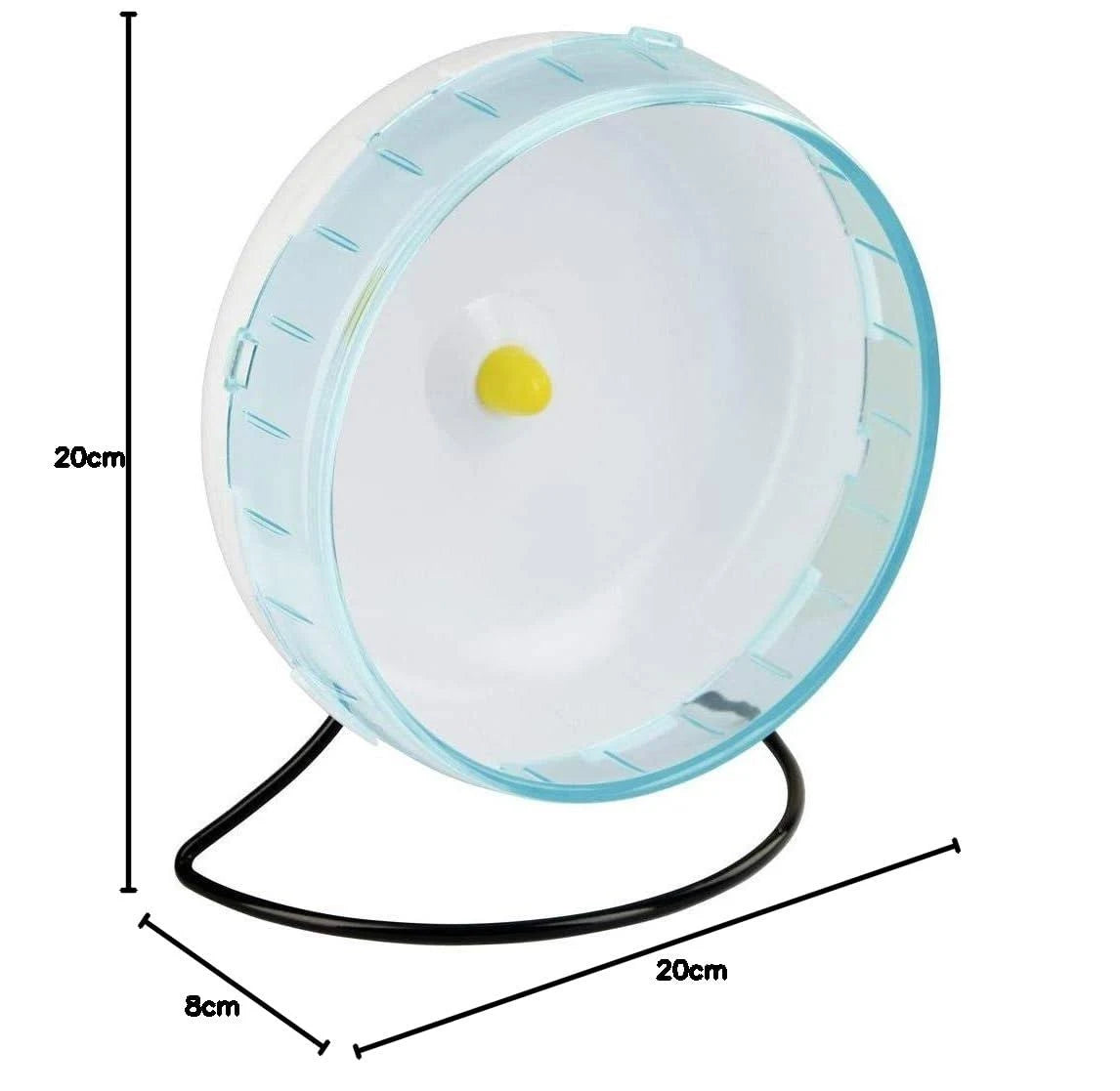 Kerbl Hamster Plastic Wheel Diameter, 20 cm x 8 cm