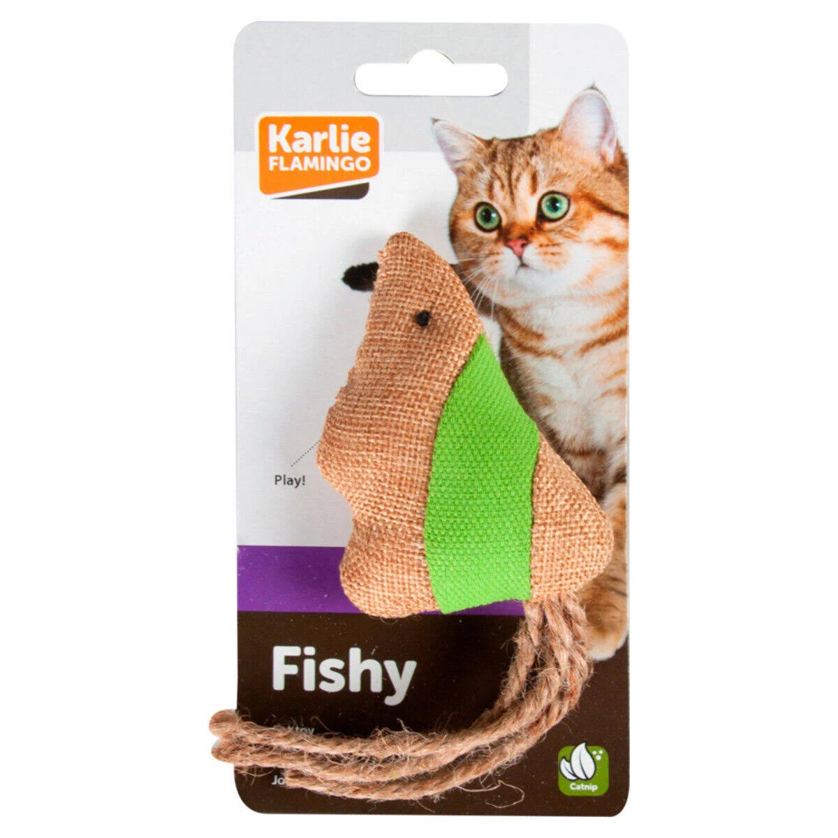 Karlie Flamingo Cat Toy Nature Mix, Rrp 2.99 Eur,