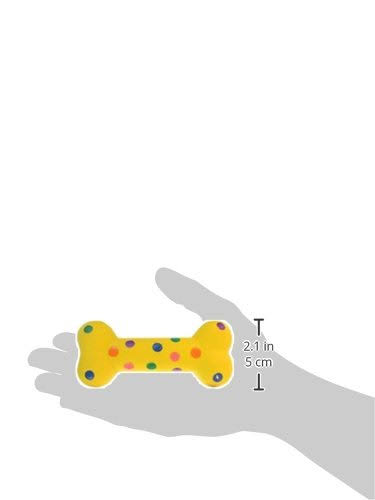 4 Polkadot Bone Dog Toy