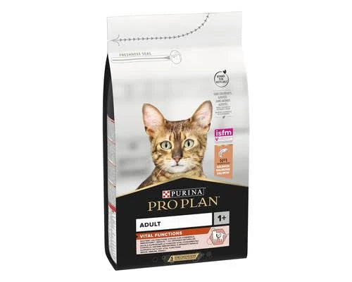 Pro Plan Vital Functions Dry 1+ Adult Cat Food Salmon 1.5kg