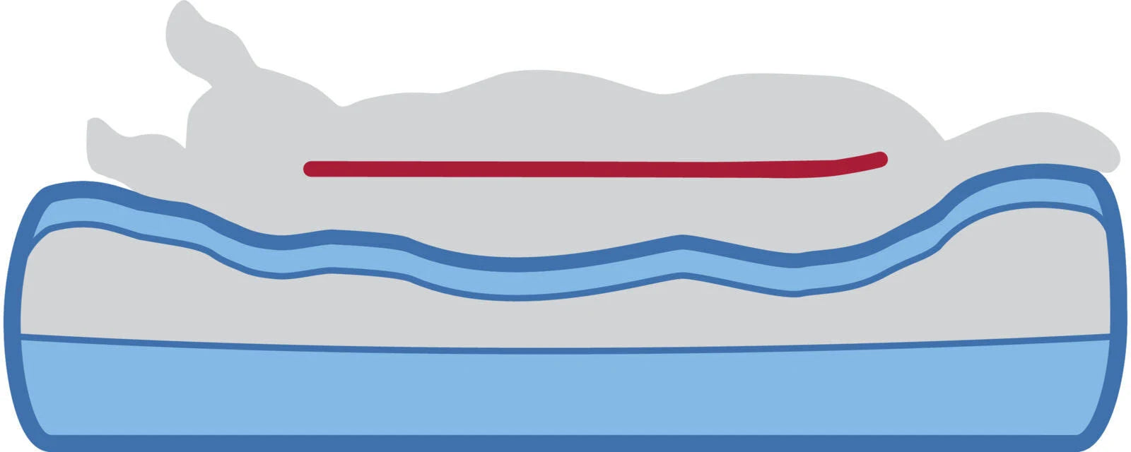Trixie Be Nordic Bed Föhr Dark Grey For Dogs - 50cm