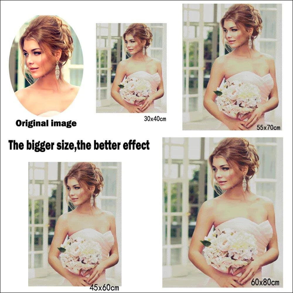 Full Square Diamond Painting Bird Art Rhinestone Diamond Embroidery Animal Mosaic ...