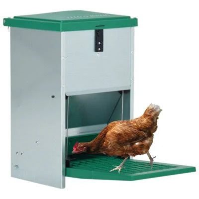 Vidaxl Feedomatic Automatic Poultry Feeder With Treadle 8 Kg