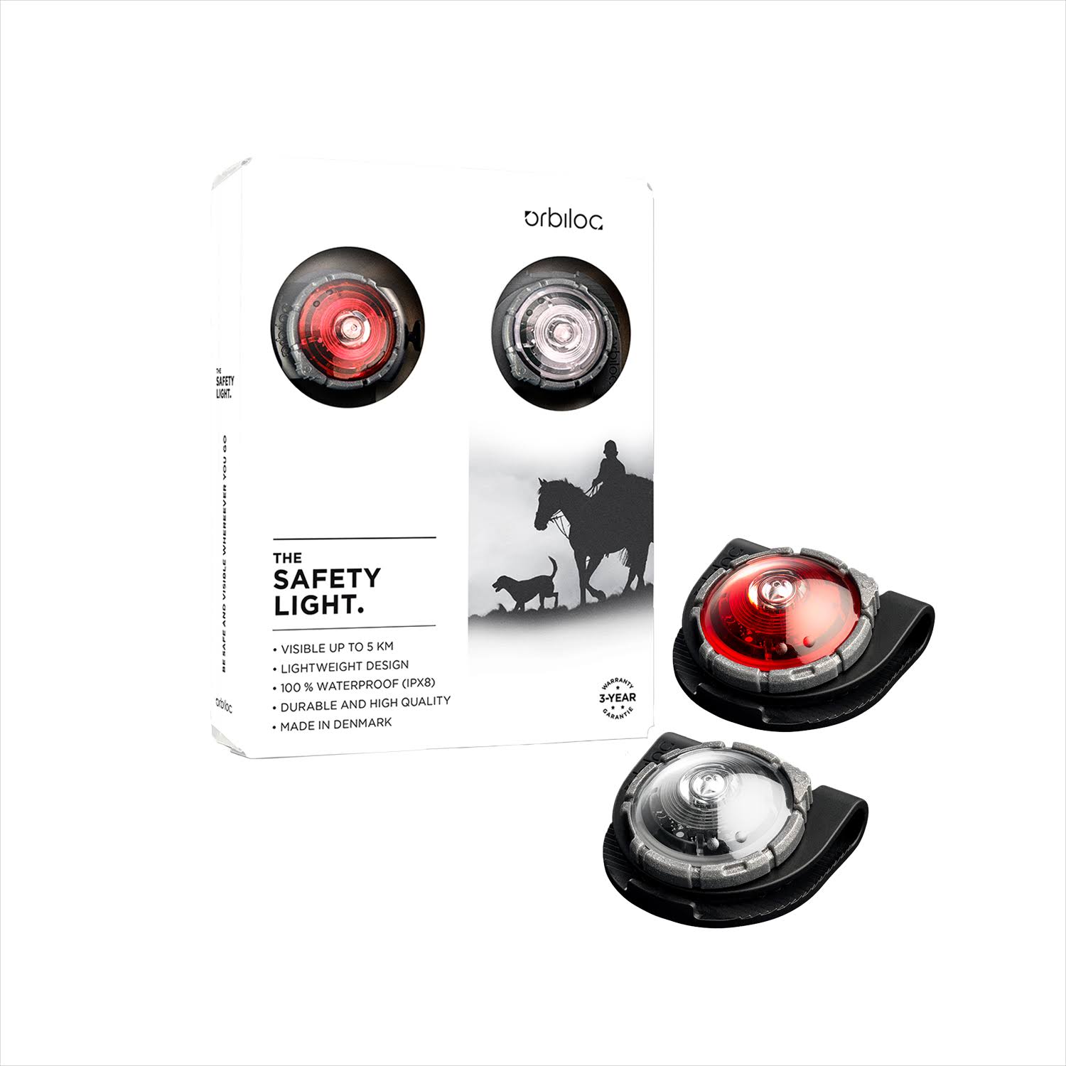 Orbiloc Twin Pack Horse - 2 Lights