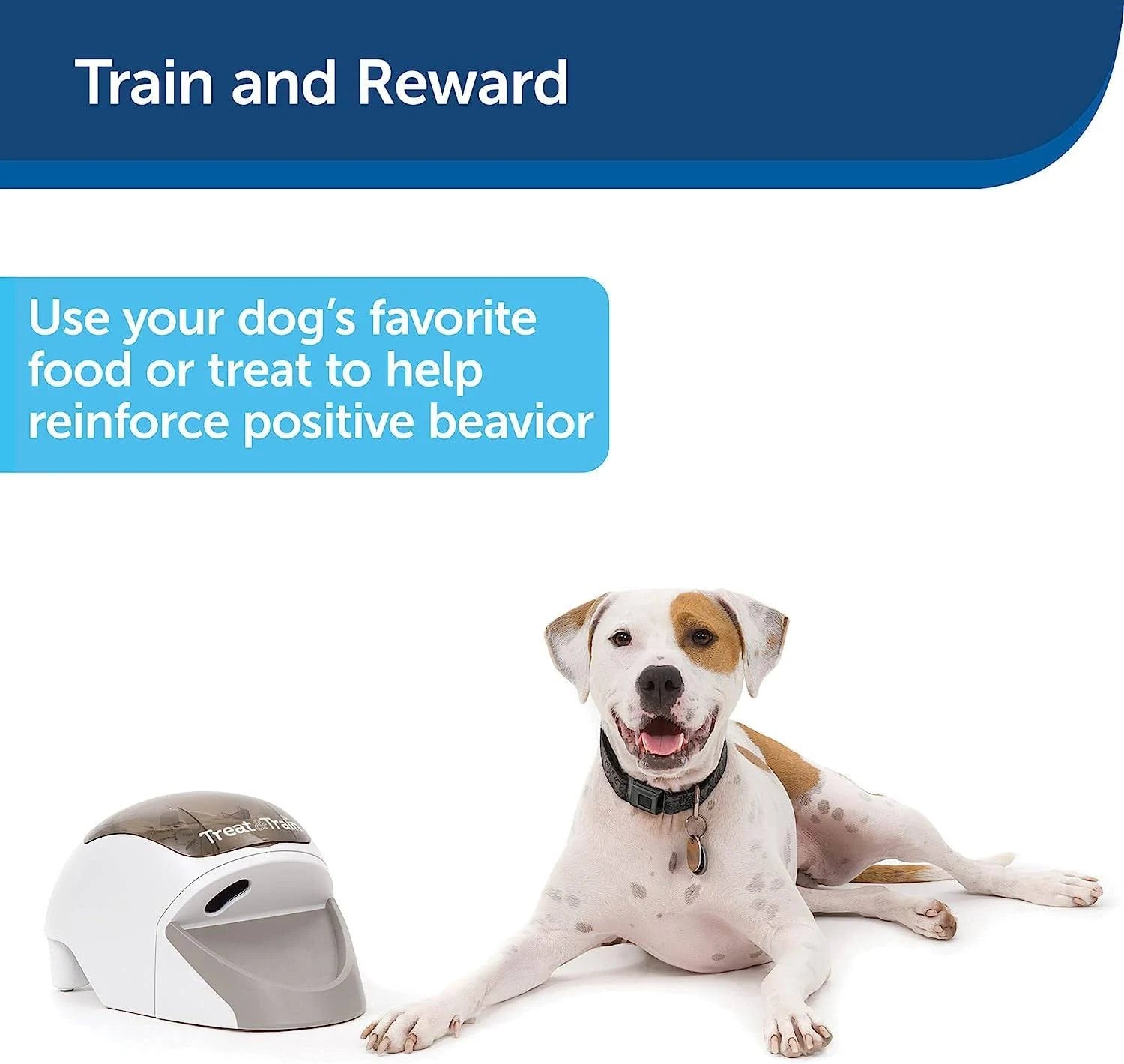 Treat&Train - Remote Treat Dispensing Dog Training System, Positive Reinforcement ...