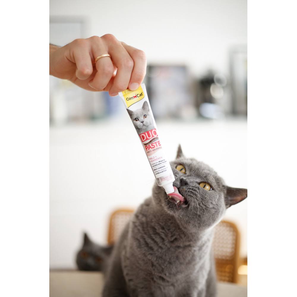 GimCat Anti-Hairball Duo Paste - Malt & Chicken - 50g