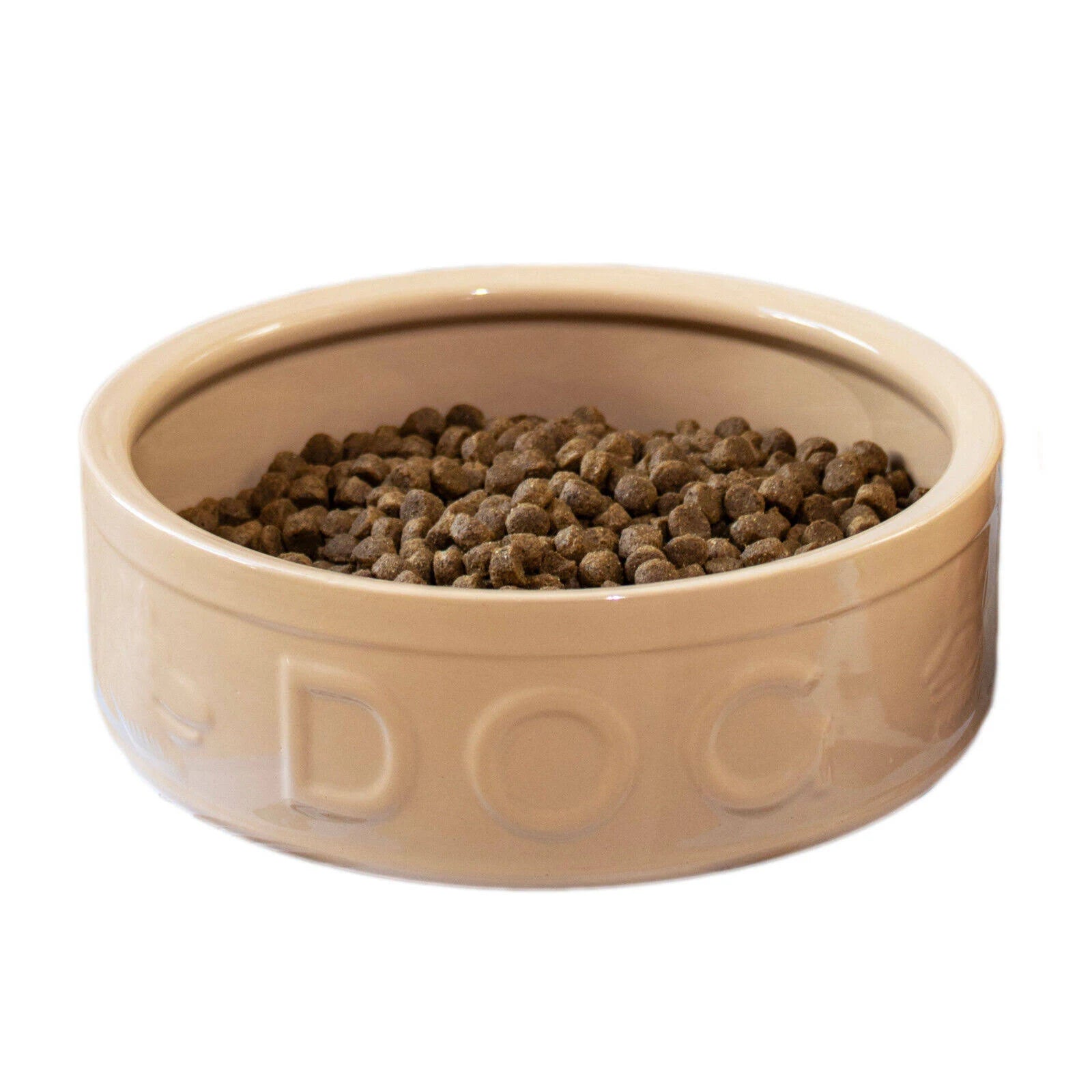 Darthome Extra Large Dog Bowl 25cm Stoneware Strong Heavy Food Biscuit Water ...