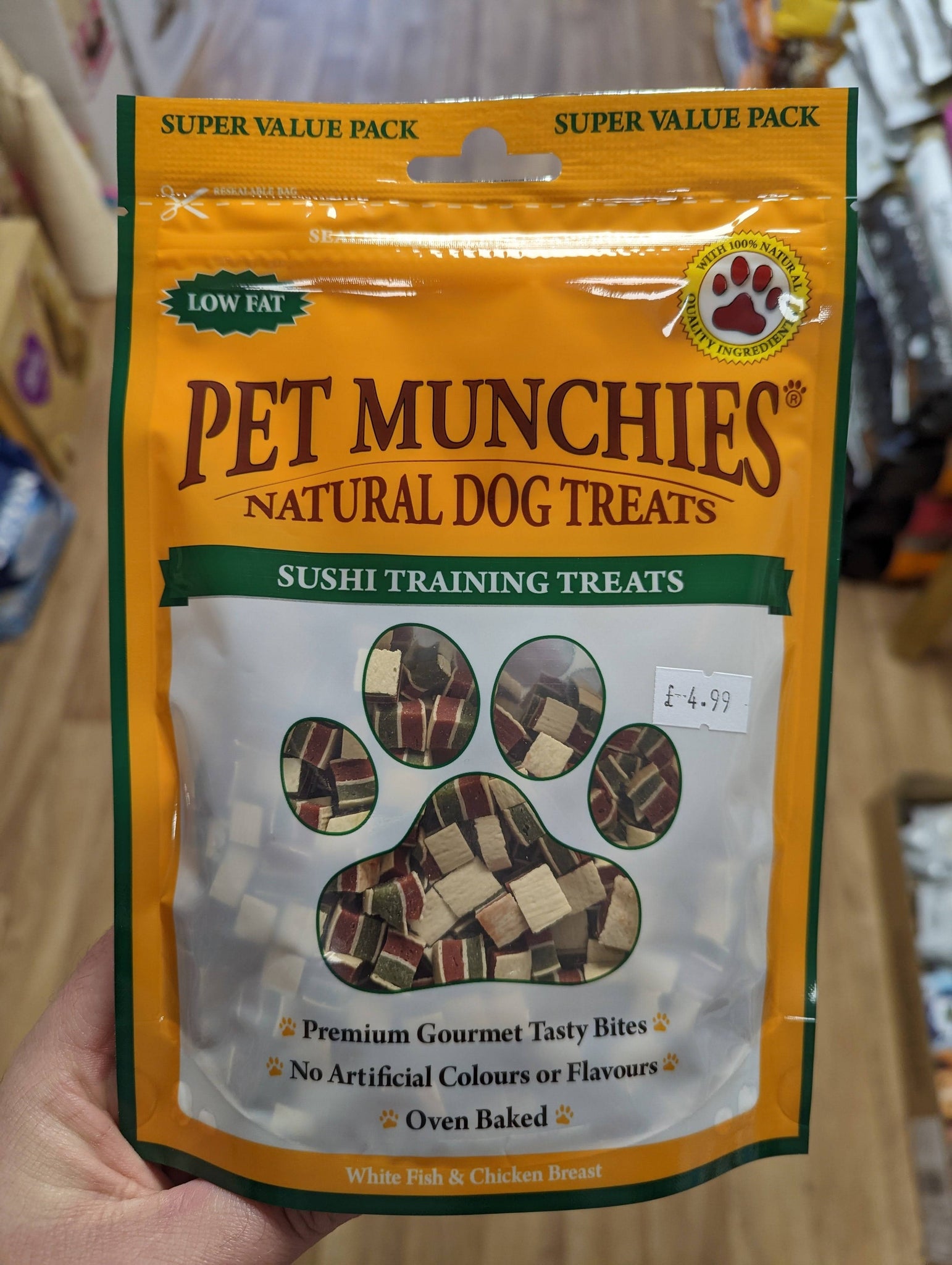 Pet Munchies Dog Training Treats Sushi - 150 G