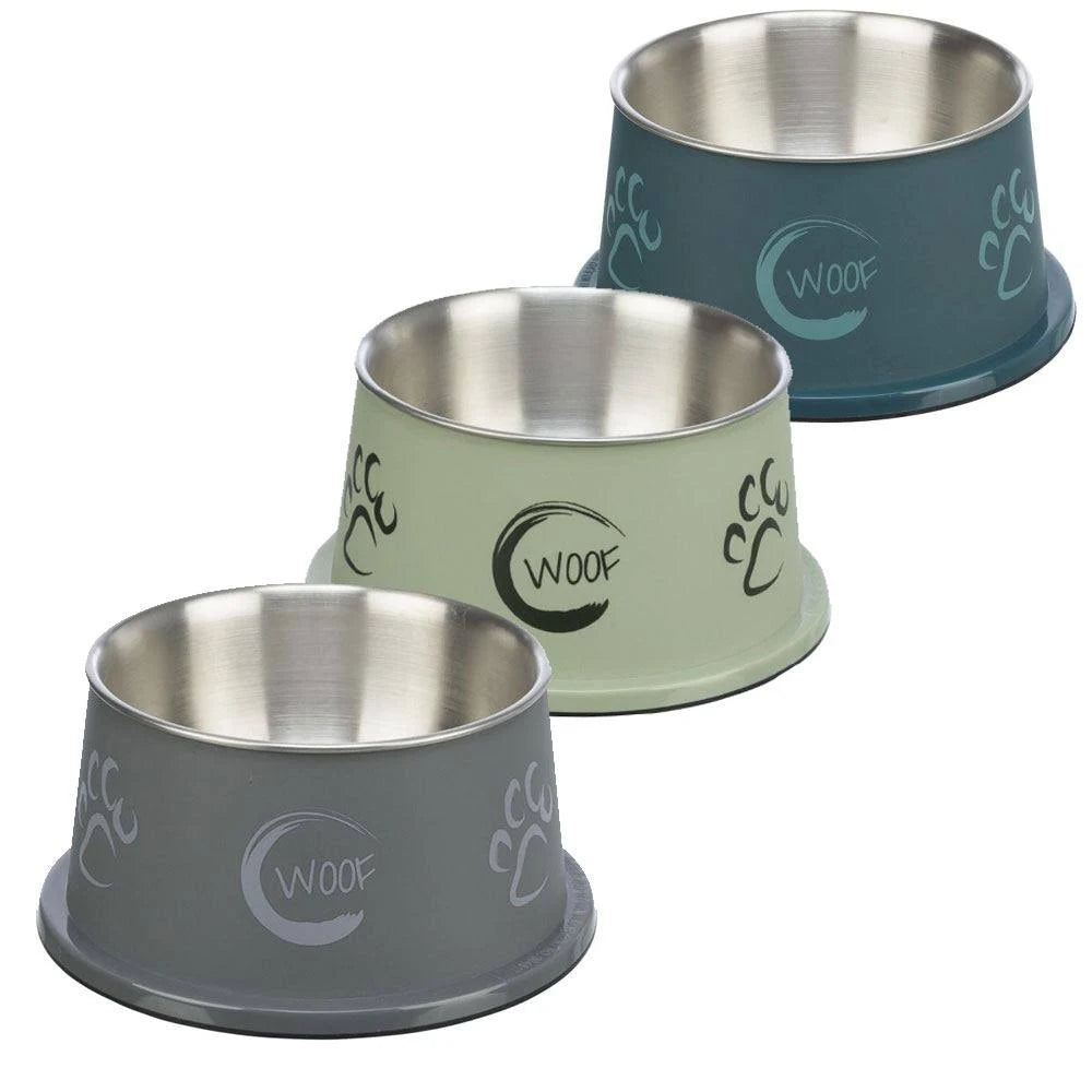 Trixie Long-Ear Bowl Stainless Steel/Plastic