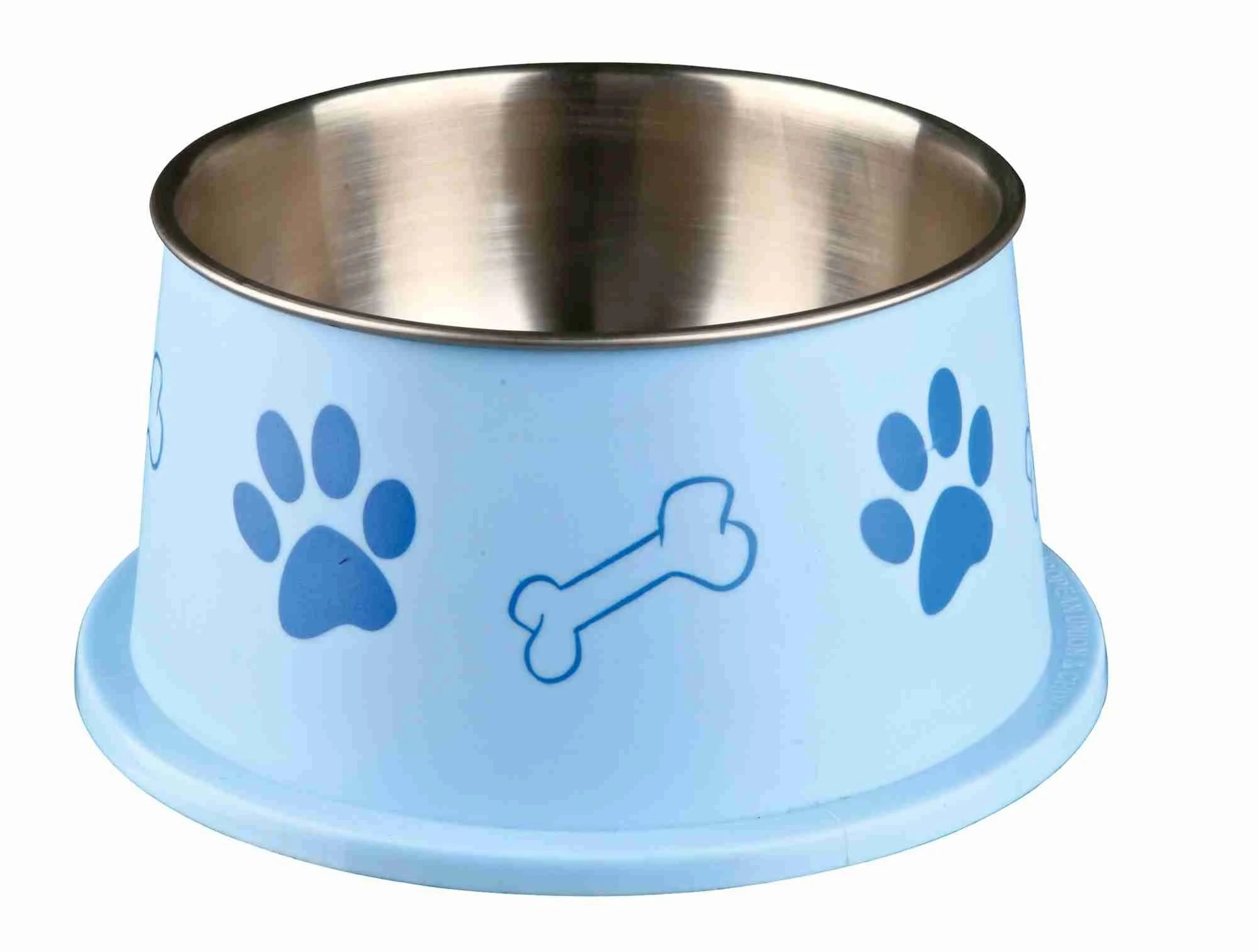 Trixie Long-Ear Bowl Stainless Steel/Plastic