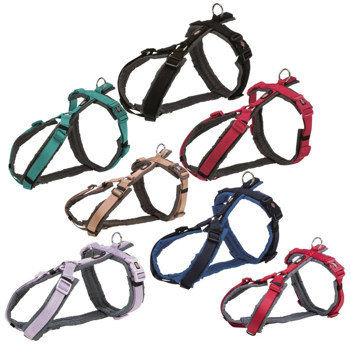 Trixie Premium Trekking Harness - Black/Graphite XL