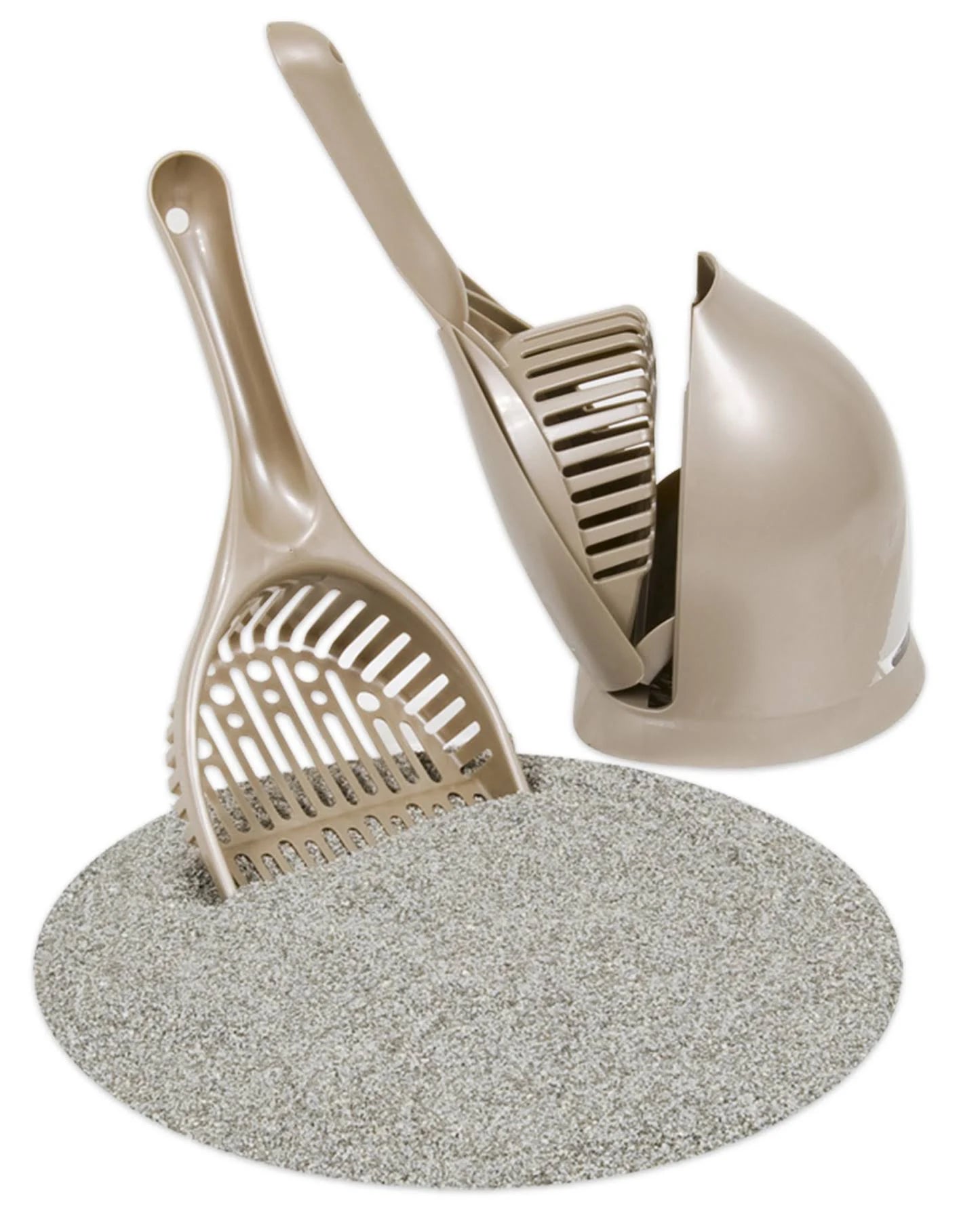 Petmate Scoop 'N Hide Litter Scoop Titanium