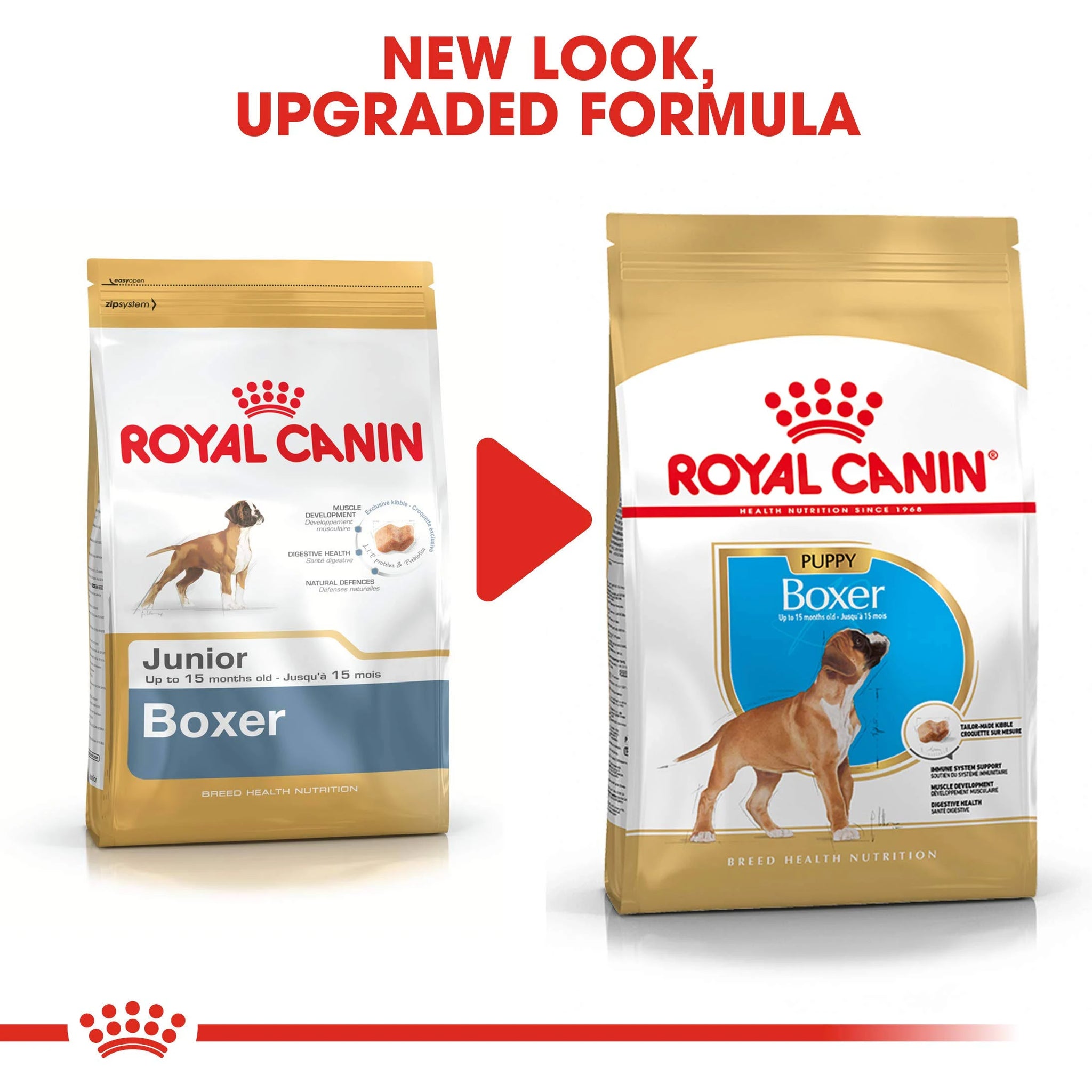 Royal Canin Dog Food Boxer Junior 30 Dry Mix 3kg