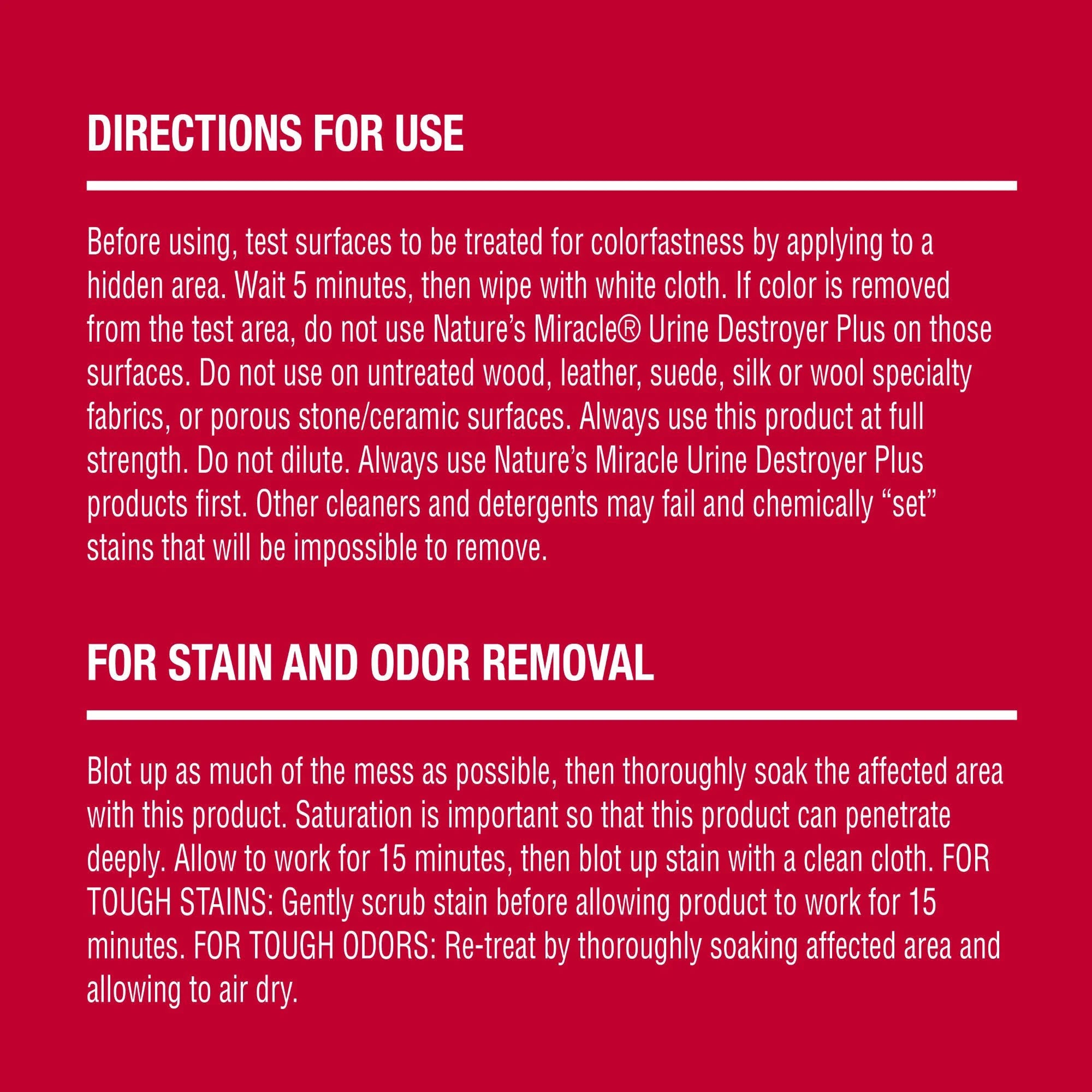 Nature S Miracle Urine Destroyer Plus Dog