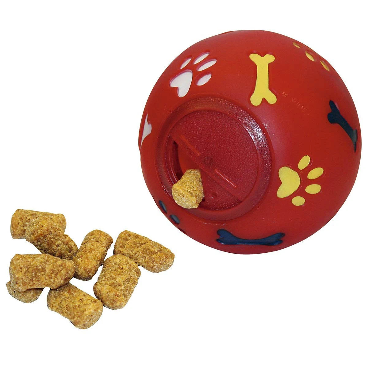Kerbl Dog Snack Ball, 11 cm Dia, Red