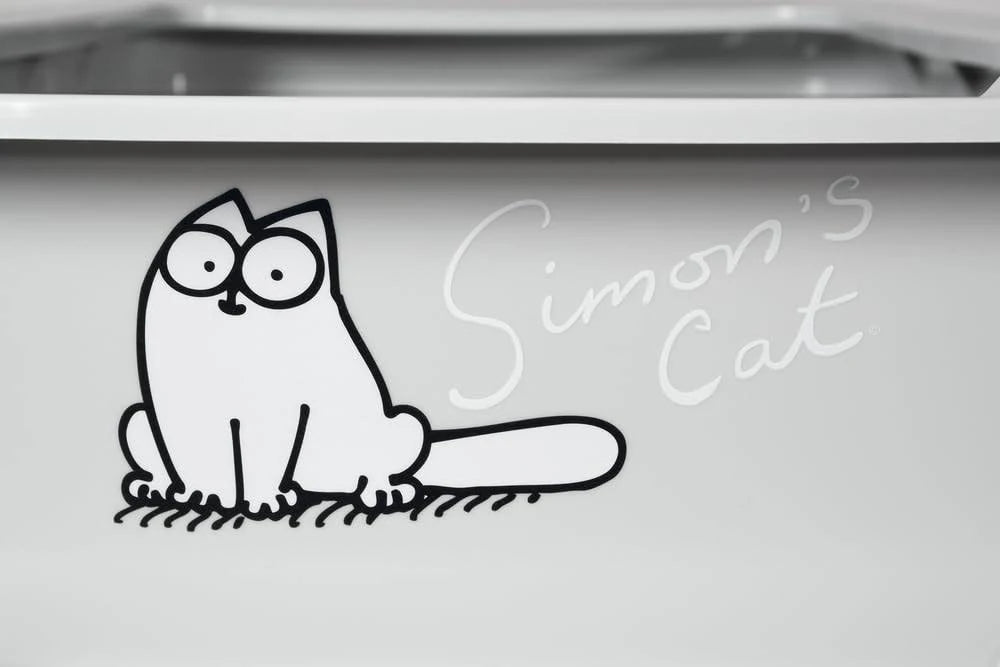 Karlie Simon's Cat 51756 Cat Litter Box 43 cm x 32 cm x 16 cm Grey