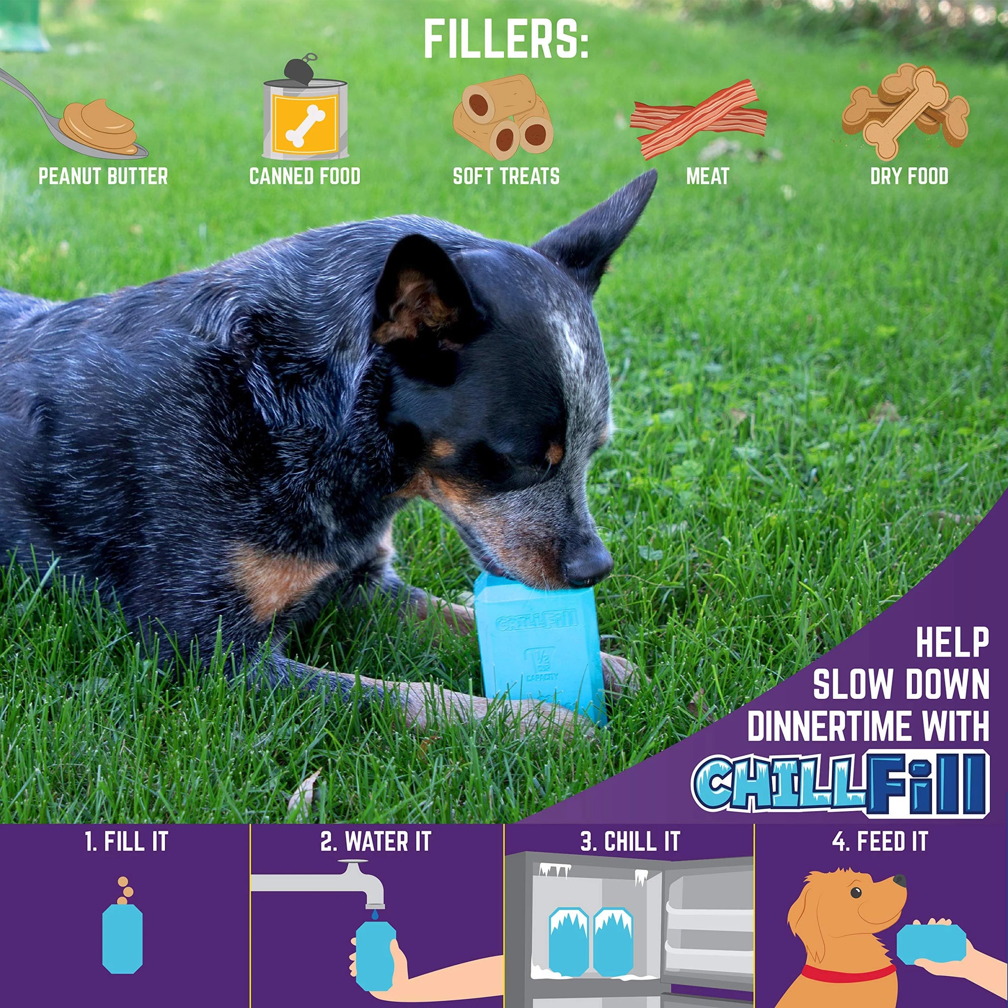 Chew King Premium Treat Dog Toy, Large, Extremely Durable Natural