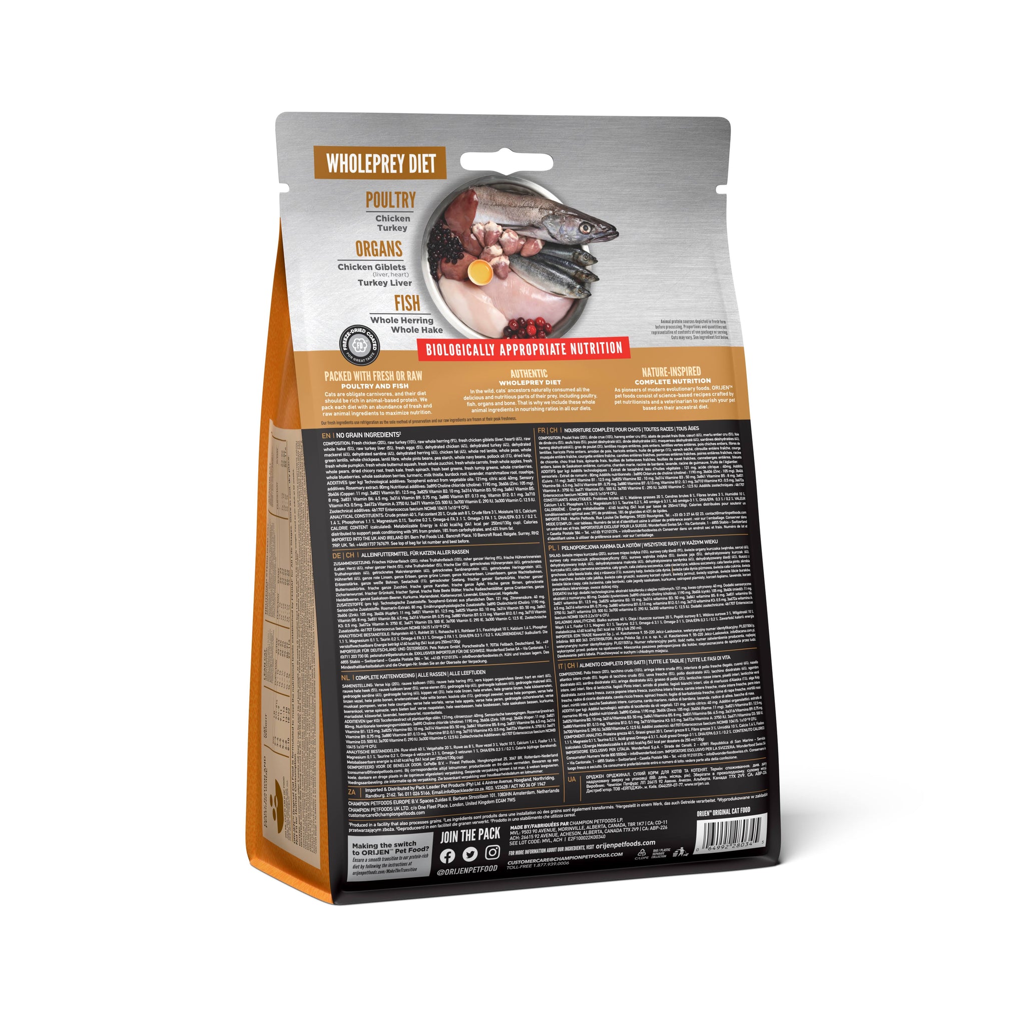 Orijen Original Cat & Kitten Food 5.4kg