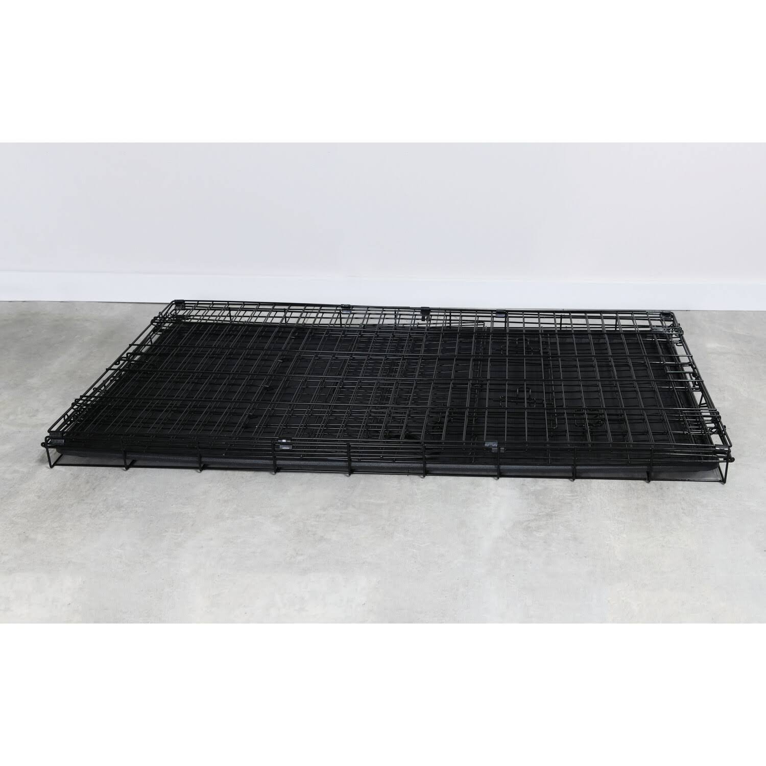 Clever Paws Large Black Steel Dog Crate