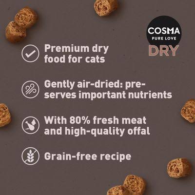 Cosma Tuna & Chicken Dry Food - 400g