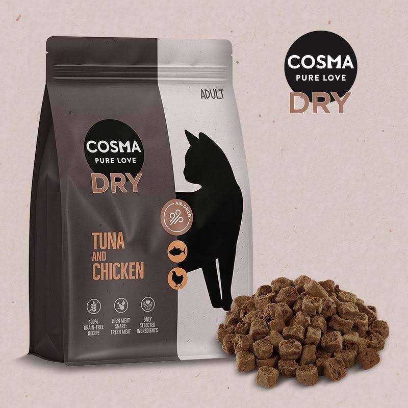 Cosma Tuna & Chicken Dry Food - 400g