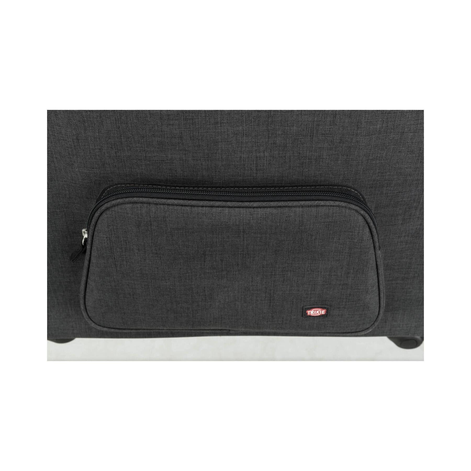 Trixie Dog Trolley with Removable Chassis Black/Grey - 34x43x67cm