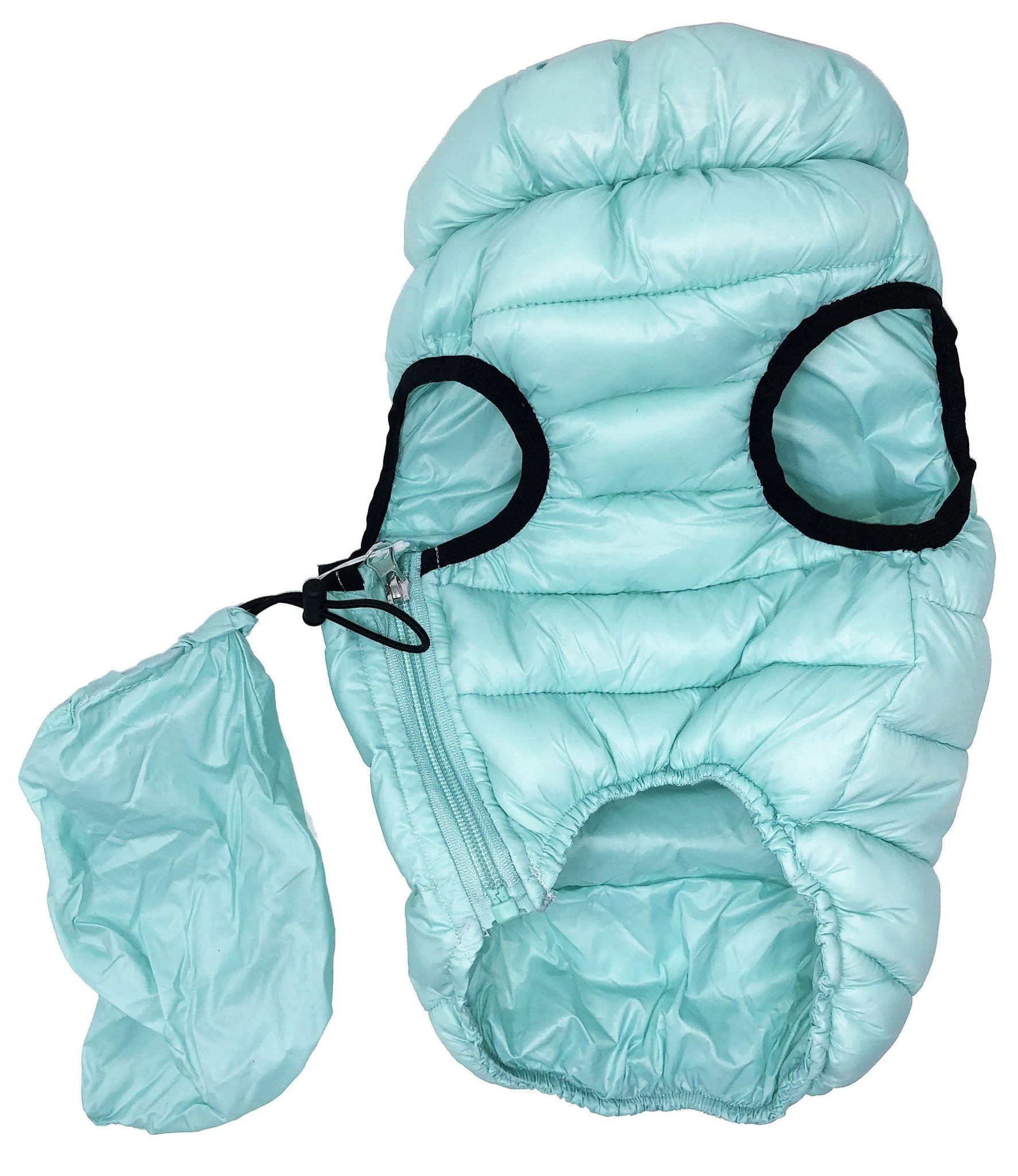 Pet Life Pursuit Quilted Ultra-Plush Thermal Dog Jacket in Black, Size: Small ...