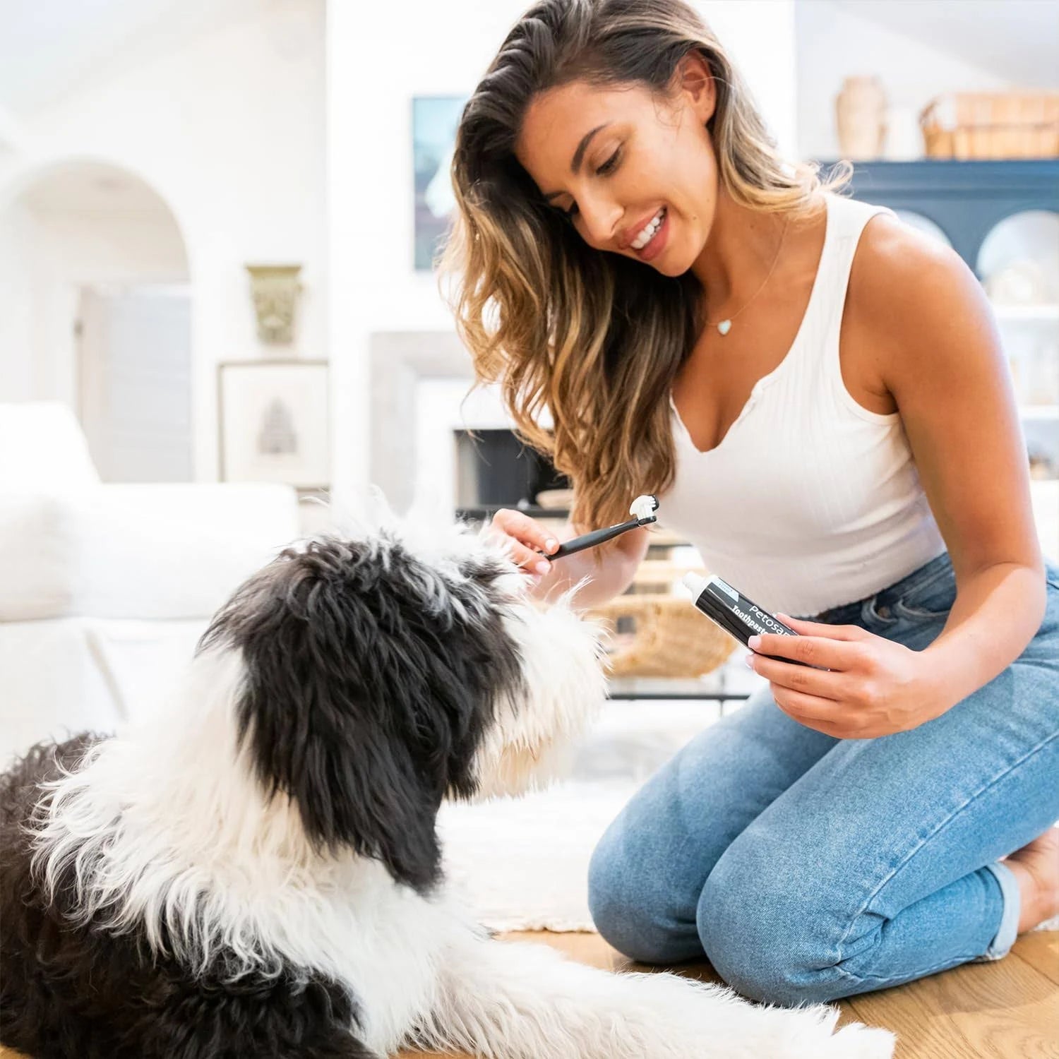 Petosan Dental Care Kit For Toy Dogs 1 Pack (1 x Toothpaste and 1 x Toothbrush)