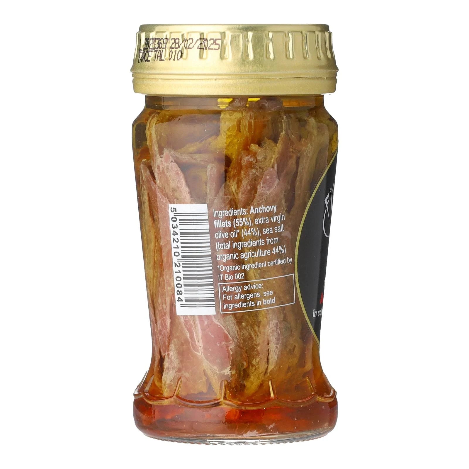 Fish 4 Ever - Anchovies in Organic Olive Oil 95g