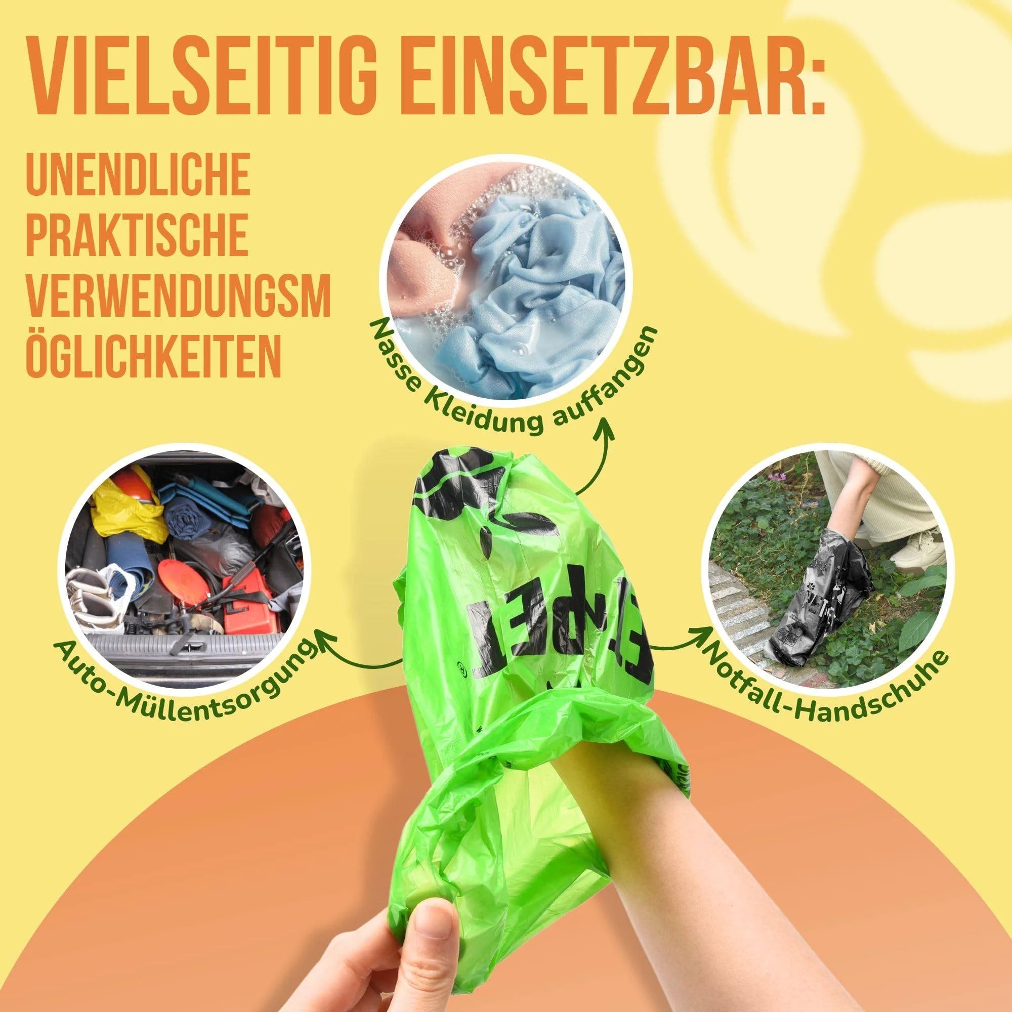 Pet N Pet 1080 Count Biodegradable Poo Bags Dogs USDA Certified 38 Percent ...