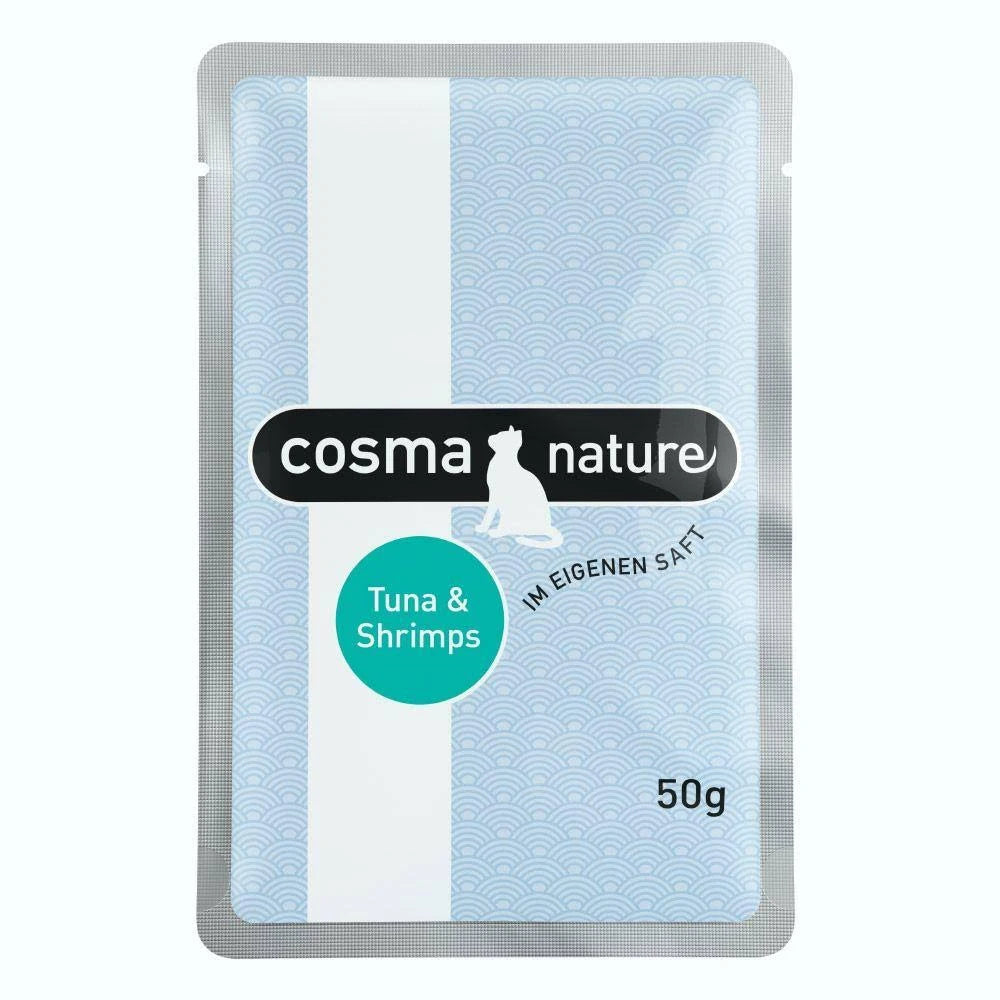 Cosma Nature Pouches 6 x 50g - Chicken & Salmon