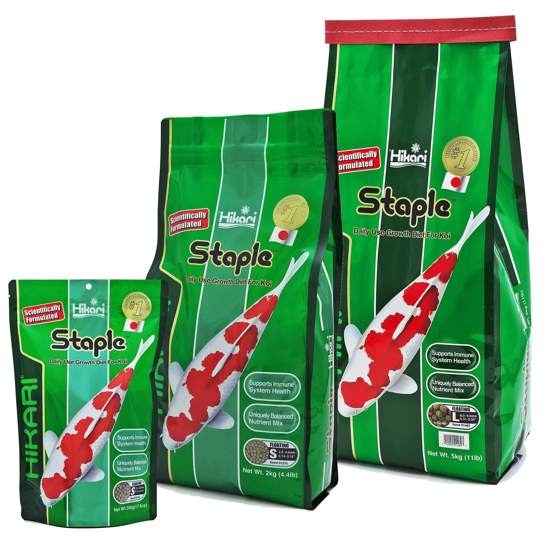 Hikari Staple Fish Food - Mini Pellets - 2kg