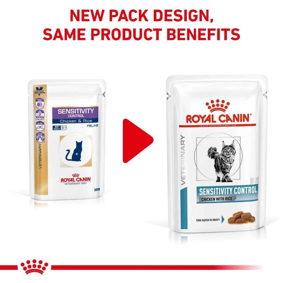 Royal Canin Veterinary Feline Sensitivity Control 48 x 85g Pouches
