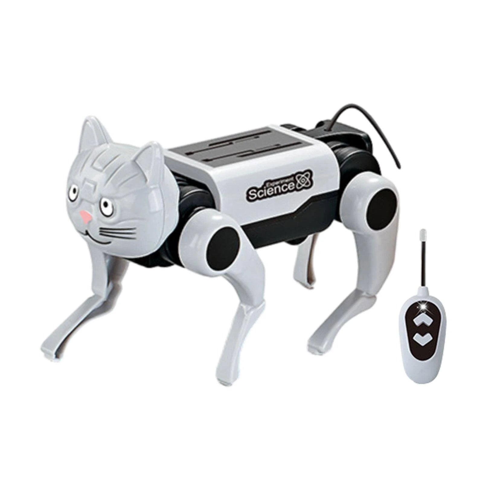 Electric Mechanical Dog Interactive Model Building Kits Remote Control