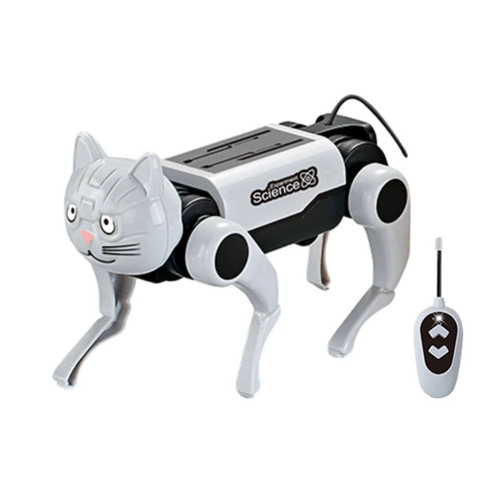 Electric Mechanical Dog Interactive Model Building Kits Remote Control