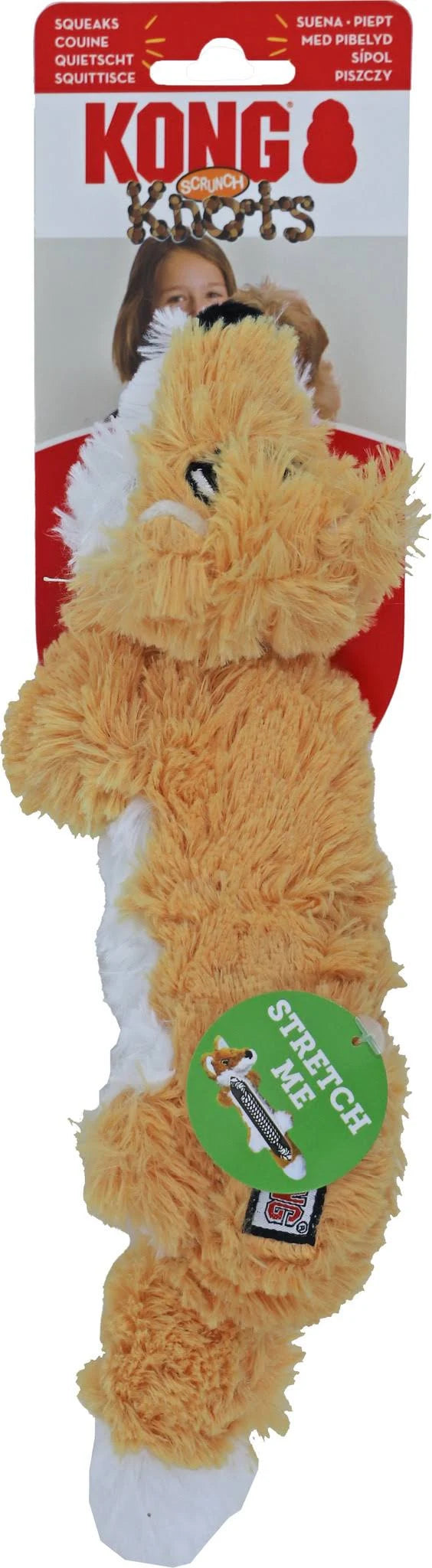 Kong - Scrunch Knots Fox - Small/Medium
