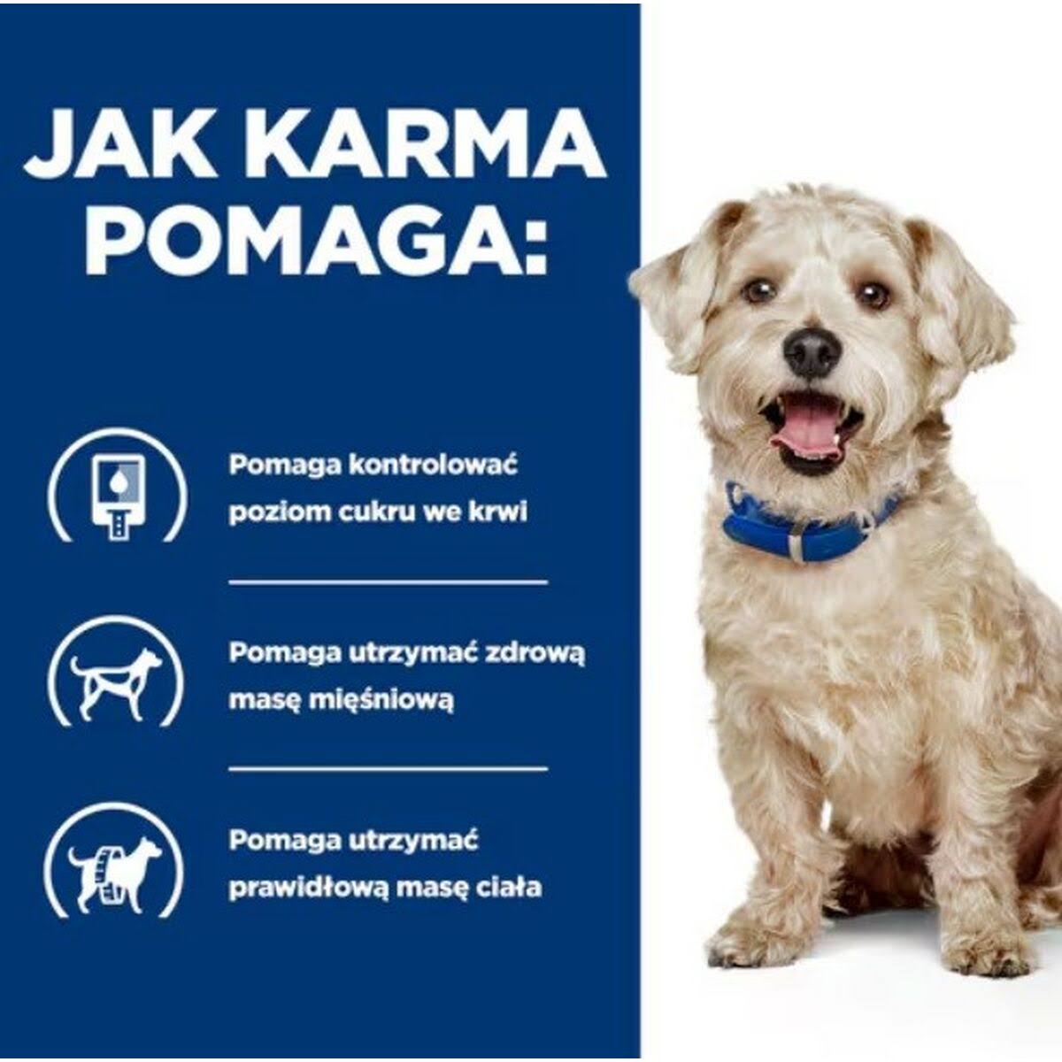 Hill's w/d Diabetes Care Wet Dog Food With Chicken, 370g