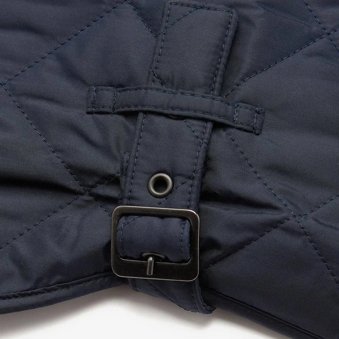 Barbour Olive Quilted Dog Coat