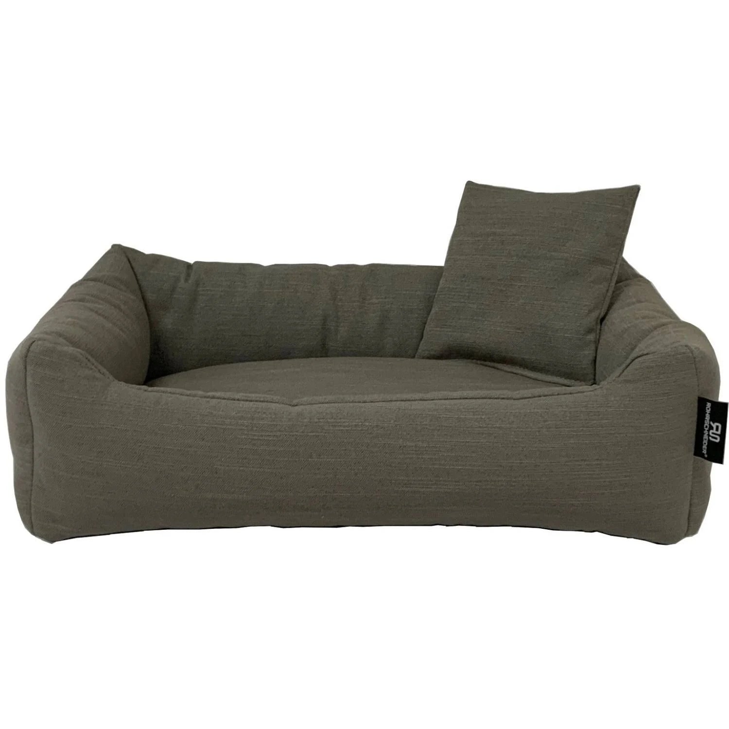 Polyester Pet Bed Silvio Design Size: Medium (70cm W x 49cm D x 15cm H), Colour: Grey