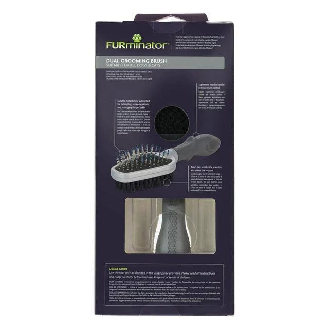 FURminator Dual Grooming Brush