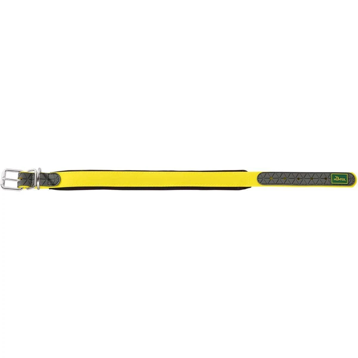 Hunter Convenience Comfort Dog Collar Yellow 27-35 cm
