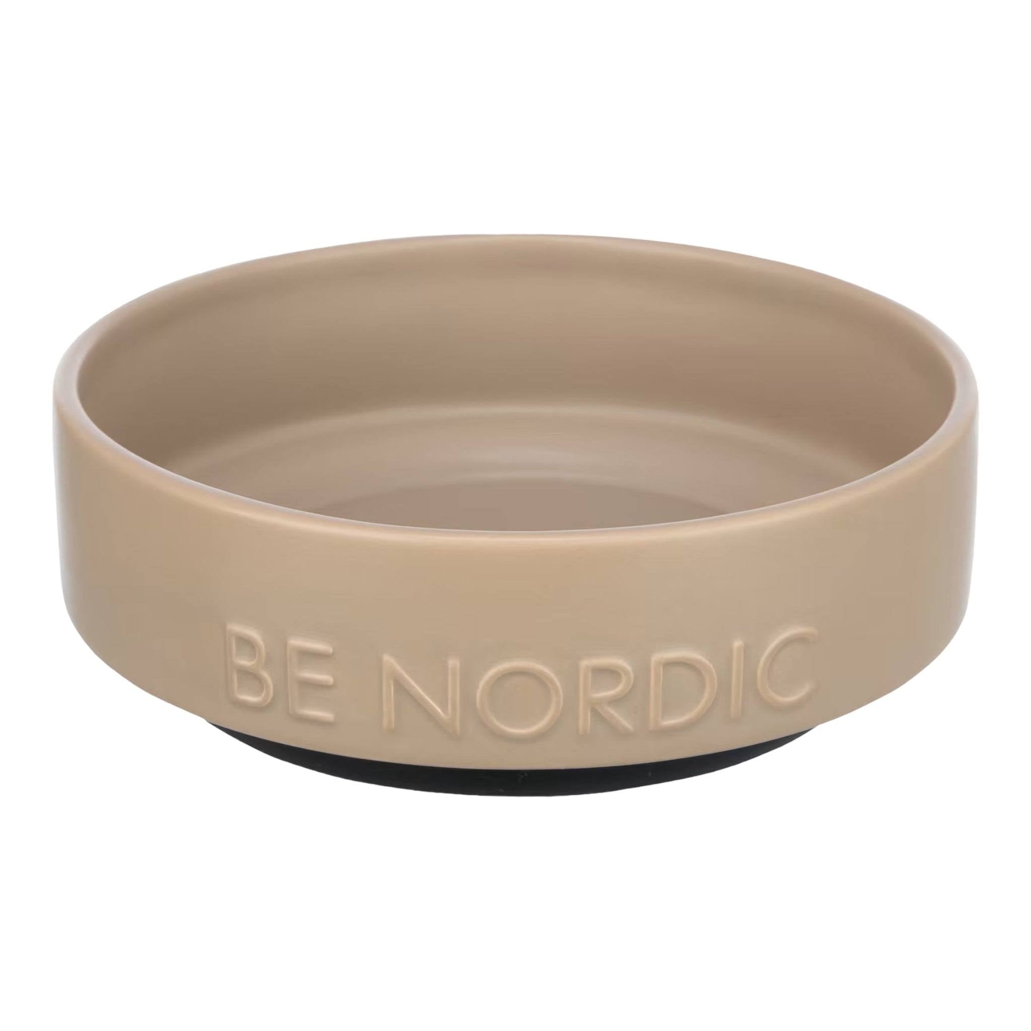 Trixie Be Nordic Ceramic Dog Bowl Black - 18cm