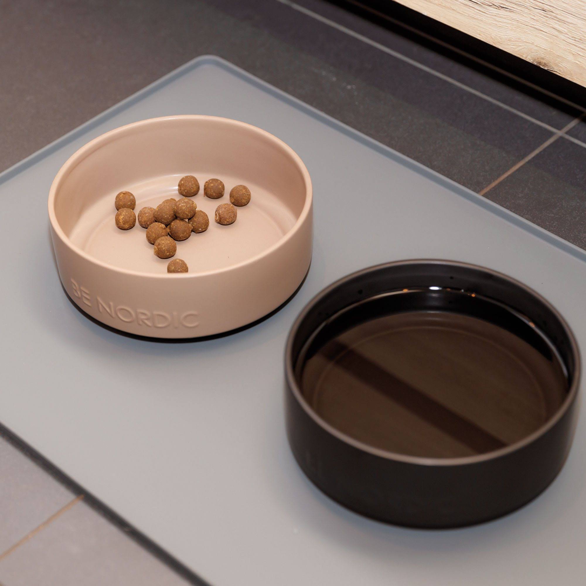 Trixie Be Nordic Ceramic Dog Bowl Black - 18cm